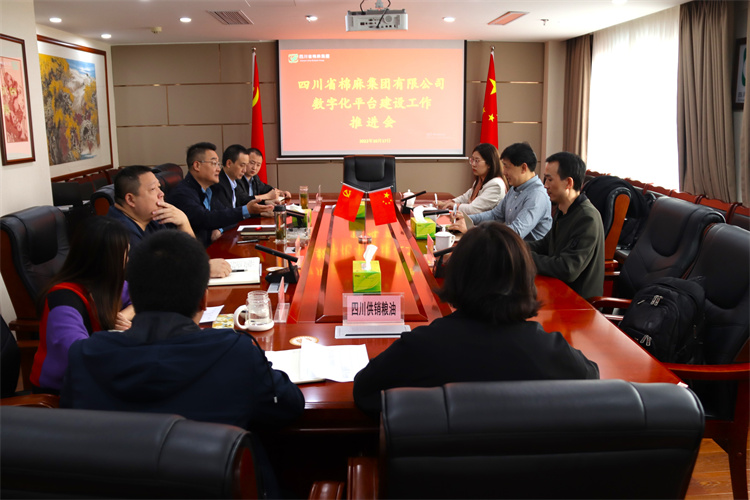 邓华主持召开集团公司数字化平台建筑工作推进会